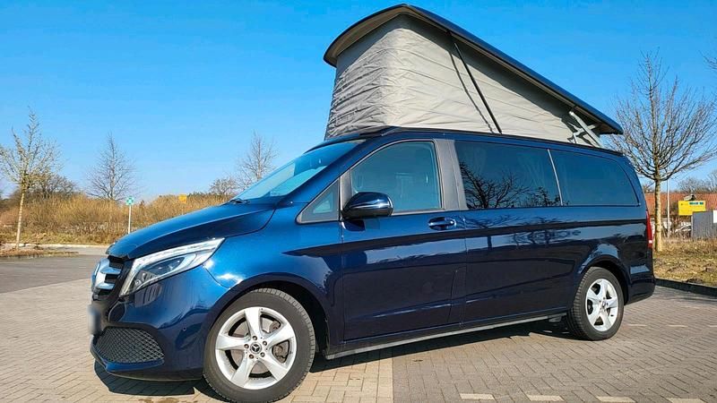 Gebraucht Mercedes V300 237 PS (174 kW) 2021 Blau Van / Kleinbus