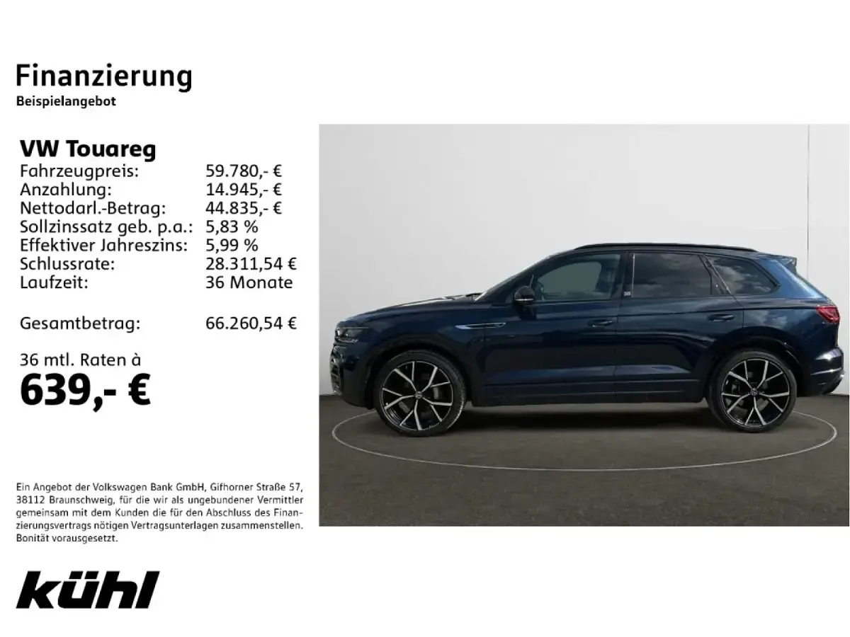 Gebraucht VW Touareg Edition 286 PS (210 kW) 2023 SUV