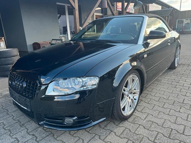 Schwarz Gebraucht 2008 Audi A4 Cabriolet Design Cabrio | 6.900 € (Superpreis) - Bild 1/4