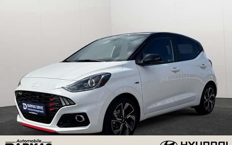 Weiß Gebraucht 2024 Hyundai i10 N Line Kleinwagen | 17.490 € (Fairer Preis) - Bild 1/4