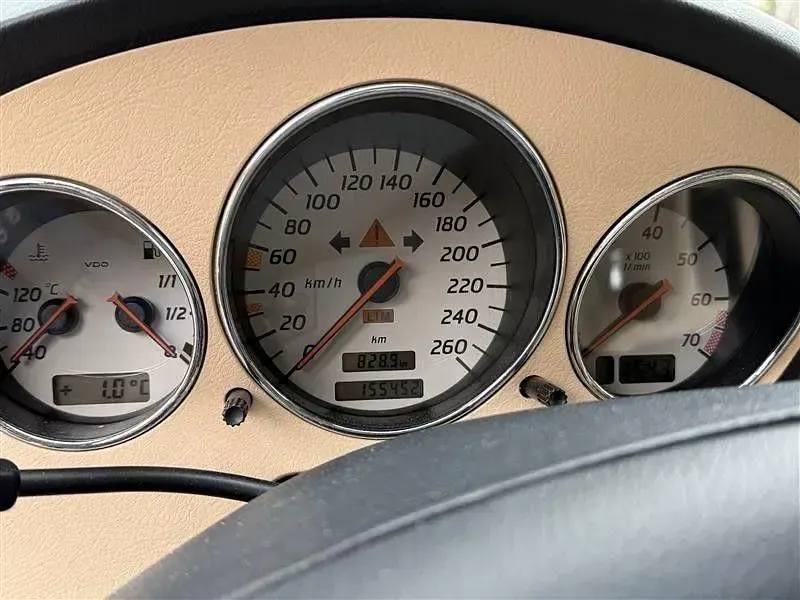 Gebraucht Mercedes SLK200 163 PS (119 kW) 2000 Schwarz Cabrio