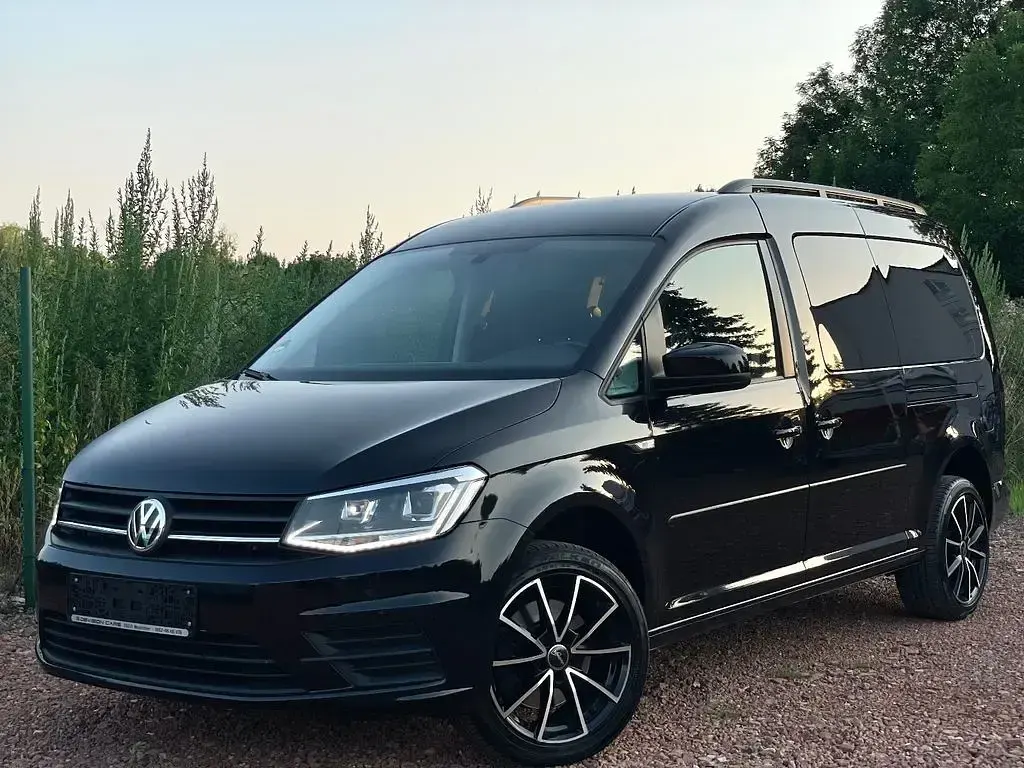 Gebraucht VW Caddy Maxi 125 PS (91 kW) 2018 Schwarz Van / Kleinbus