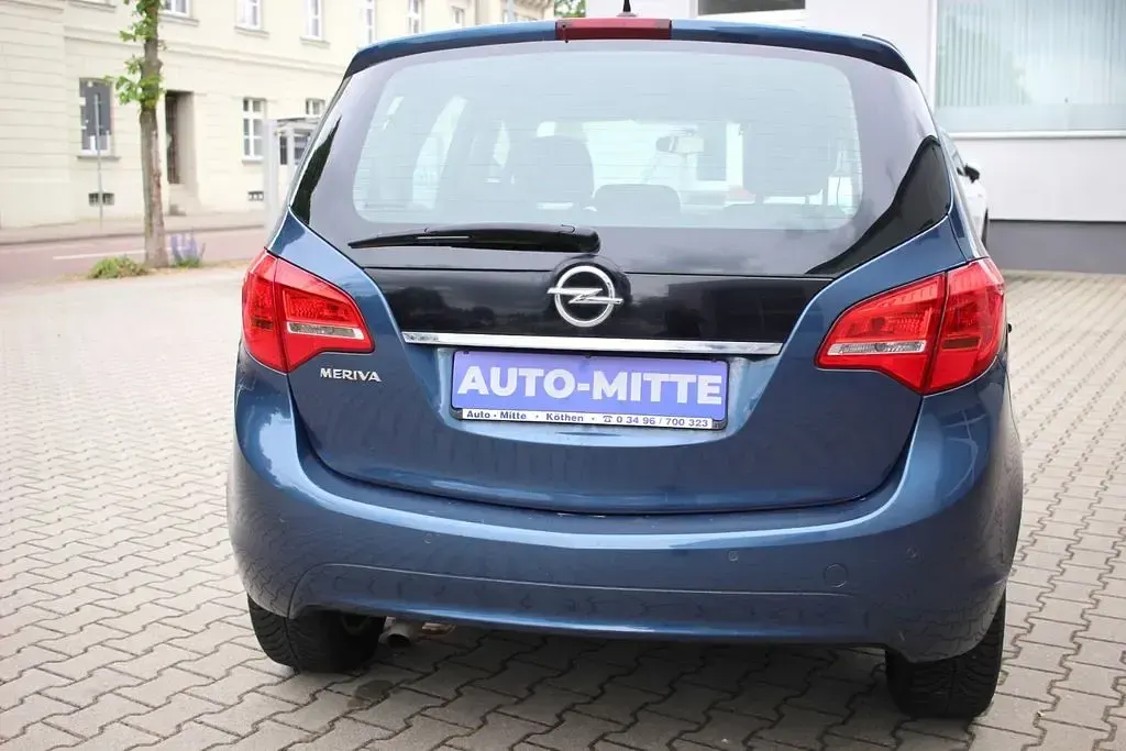 Gebraucht Opel Meriva 120 PS (88 kW) 2015 Blau Van / Kleinbus