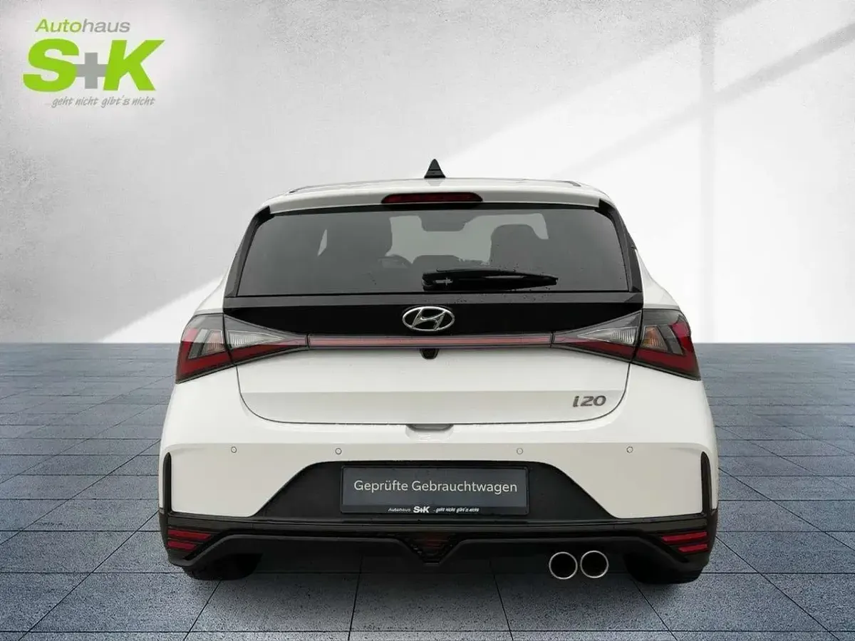 Gebraucht Hyundai i20 N Line 101 PS (74 kW) 2022 Weiß Kleinwagen