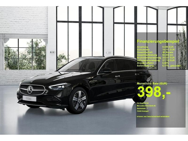 Schwarz Gebraucht 2023 Mercedes C300e Avantgarde Limousine | 37.000 € (Superpreis) - Bild 1/3