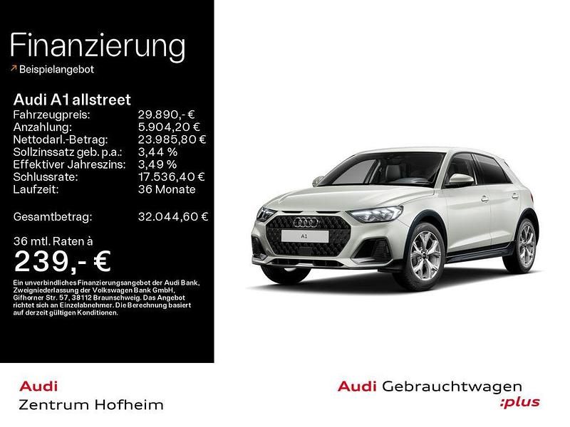 Gebraucht Audi A1 S-Line 150 PS (110 kW) 2025 Tausilber metallic SUV