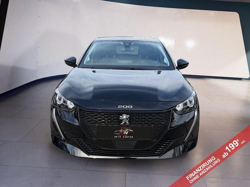 Gebraucht Peugeot e-208 Allure 100 kW (136 PS) 2022 Schwarz Kleinwagen
