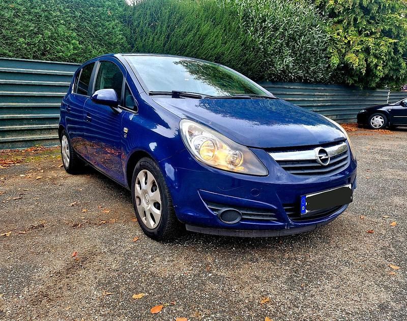 Blau Gebraucht 2010 Opel Corsa Edition Kleinwagen | 2.650 € (Fairer Preis) - Bild 1/4