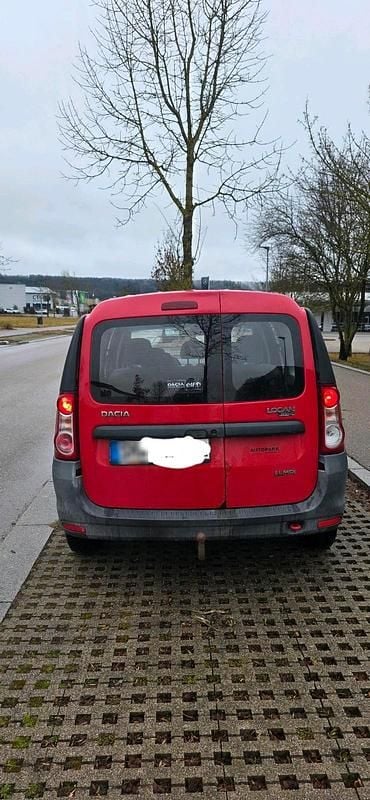 Gebraucht Dacia Logan MCV 74 PS (54 kW) 2009 Rot Kombi