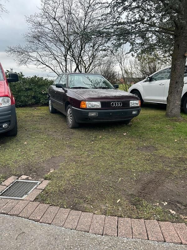 Gebraucht Audi 80 66 PS (48 kW) 1991 Rot Limousine