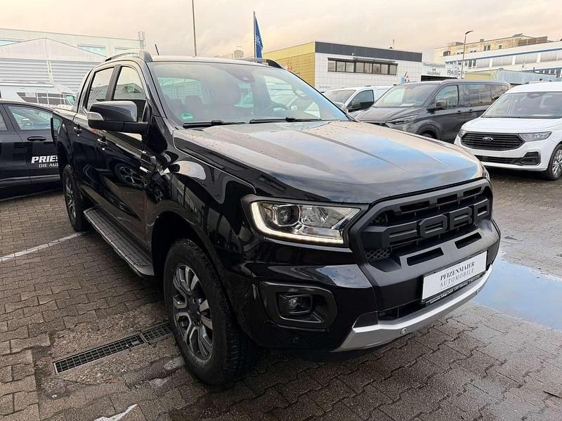 Gebraucht Ford Ranger Wildtrack 212 PS (155 kW) 2022 Obsidianschwarz metallic Pickup