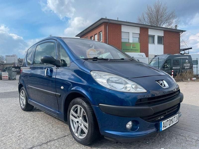 Gebraucht Peugeot 1007 Premium 73 PS (53 kW) 2007 Lack blau montebello Van / Kleinbus