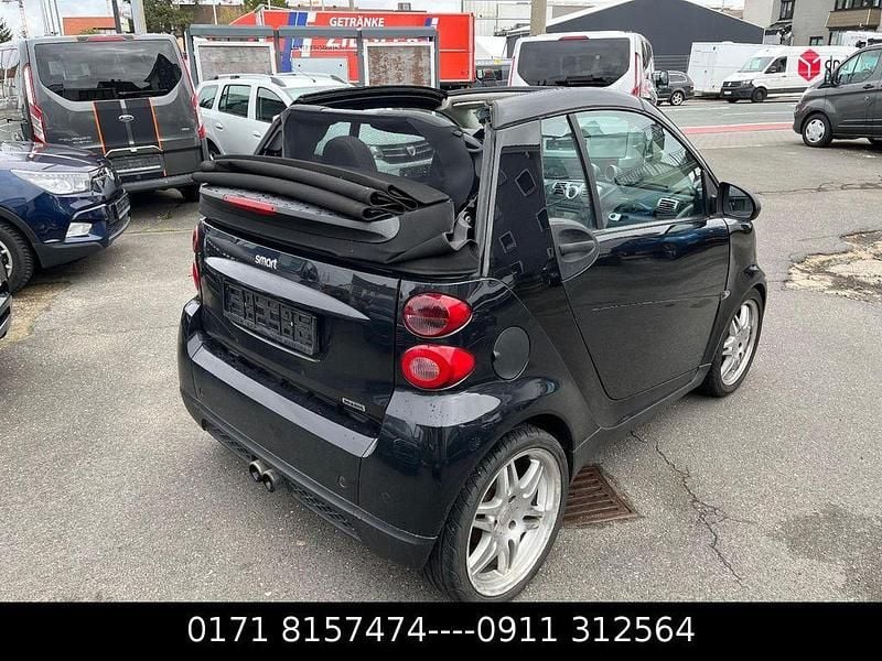 Gebraucht Smart ForTwo Cabrio Brabus 98 PS (72 kW) 2008 Schwarz Cabrio