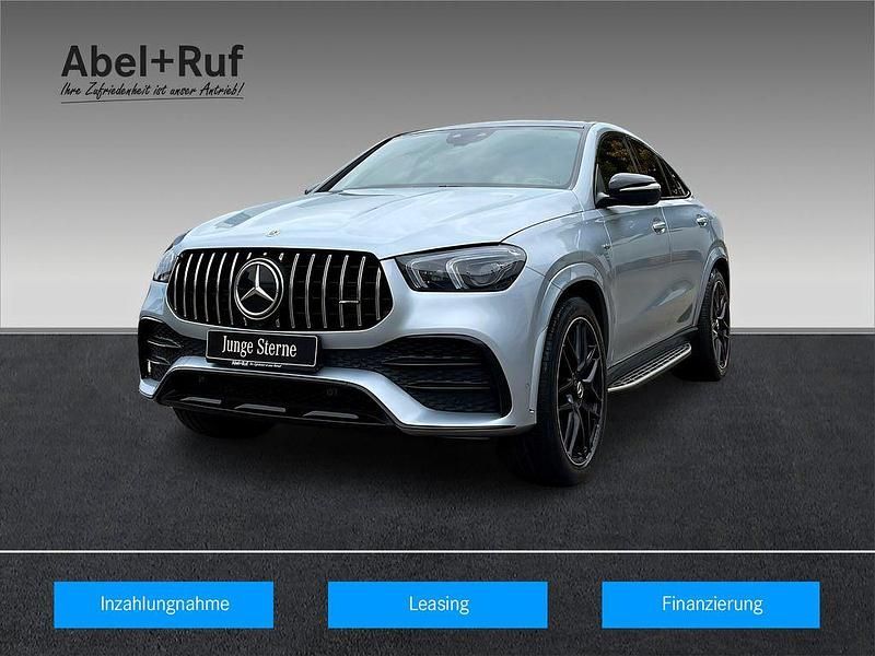 Lack hightechsilber (metallic) Gebraucht 2022 Mercedes GLE53 AMG AMG Coupé | 77.489 € (Fairer Preis) - Bild 1/4
