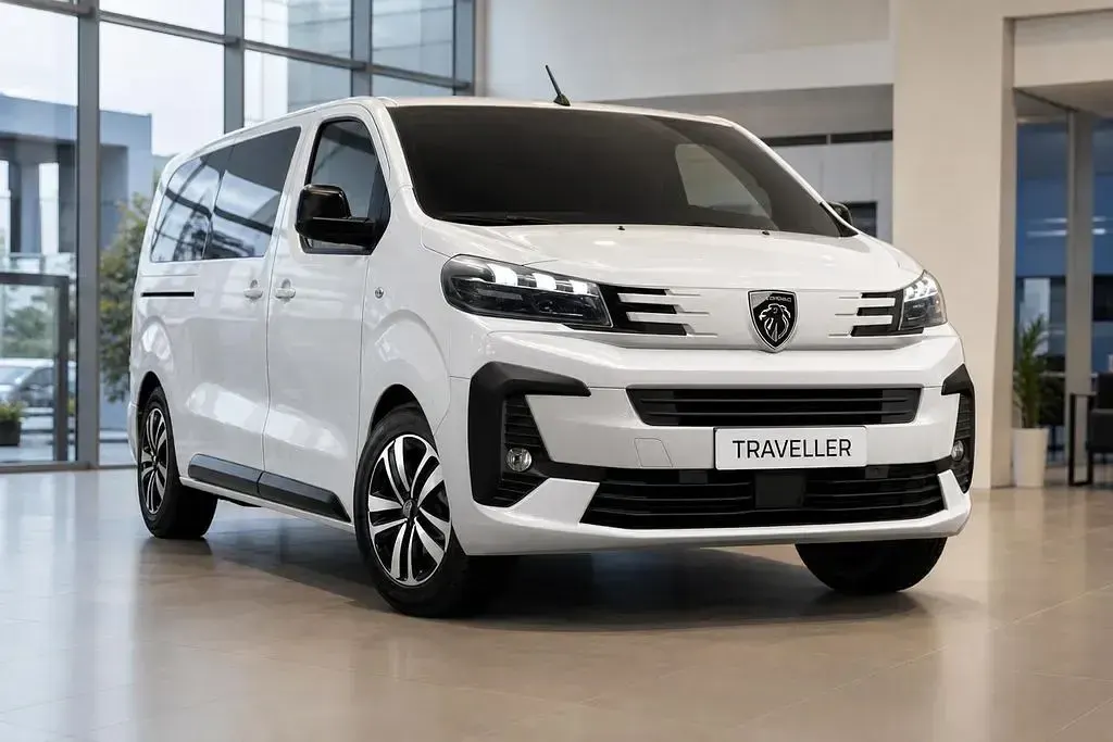 Neu Peugeot Traveller Allure 179 PS (131 kW) 2026 Weiß Van / Kleinbus