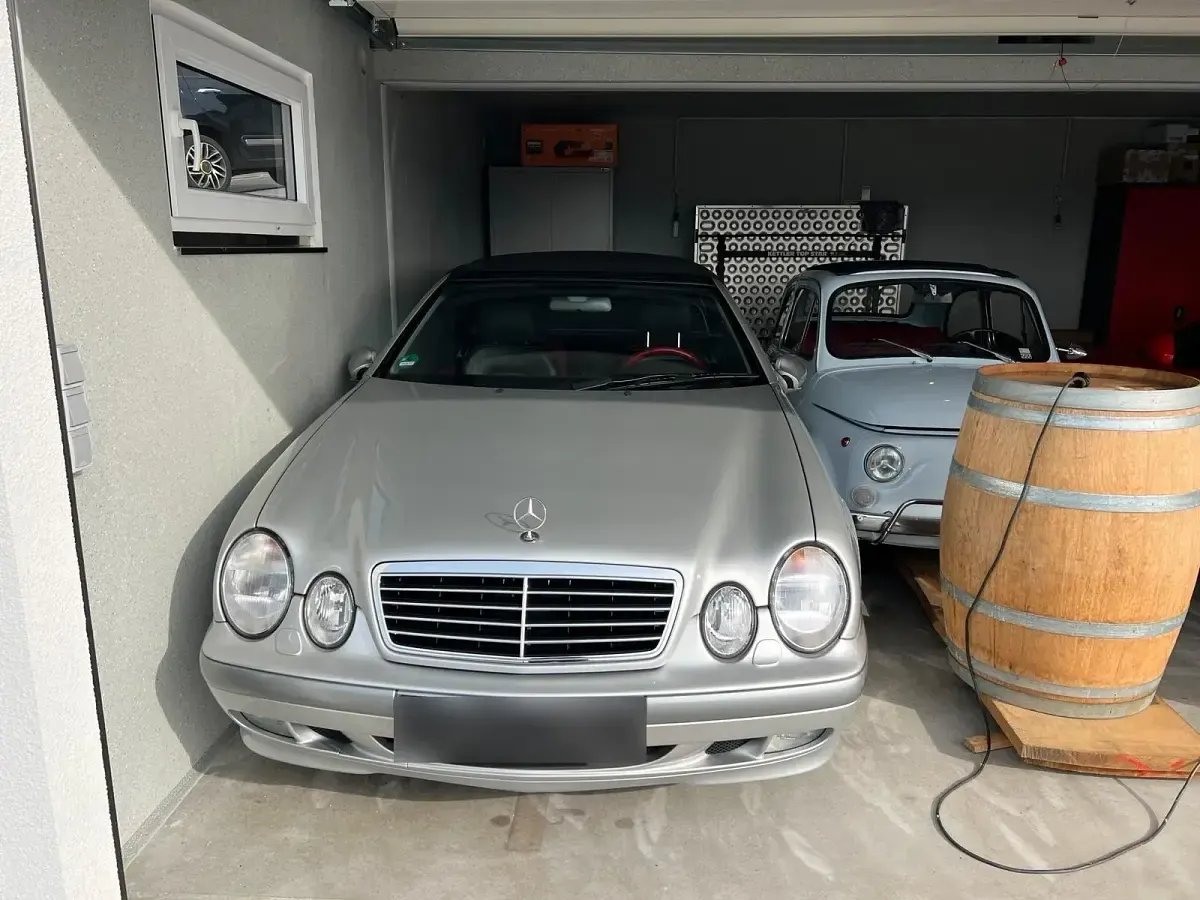 Gebraucht Mercedes CLK230 192 PS (141 kW) 1999 Silber Cabrio