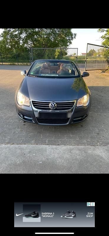 Gebraucht VW Eos 122 PS (89 kW) 2008 Blau Cabrio