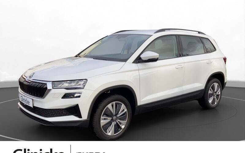 Moonweiß metallic Gebraucht 2024 Skoda Karoq Selection SUV | 30.920 € (Fairer Preis) - Bild 1/4