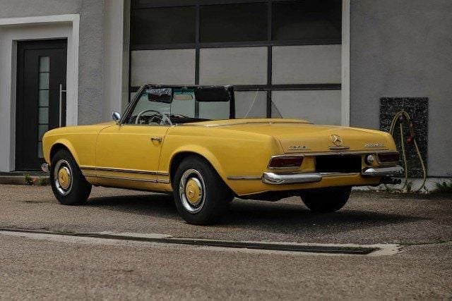 Gebraucht Mercedes W113 150 PS (110 kW) 1966 Gelb Cabrio