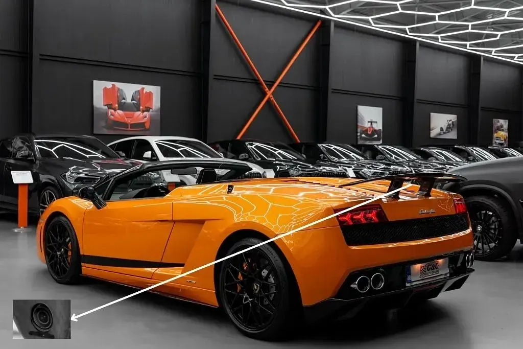 Gebraucht Lamborghini Gallardo 560 PS (411 kW) 2010 Orange Cabrio