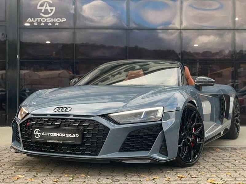 Blau Gebraucht 2020 Audi R8 Coupé Design Coupé | 159.900 € - Bild 1/4