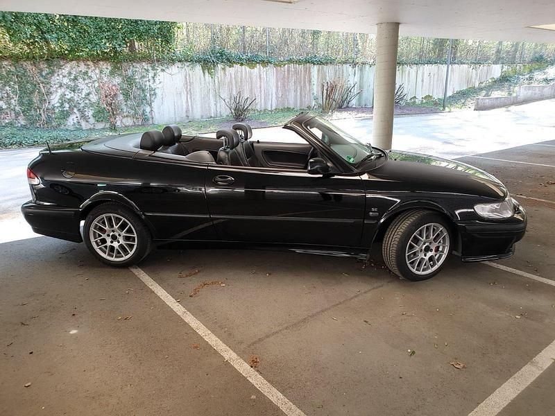 Gebraucht Saab 9-3 Cabriolet 150 PS (110 kW) 2001 Schwarz Cabrio