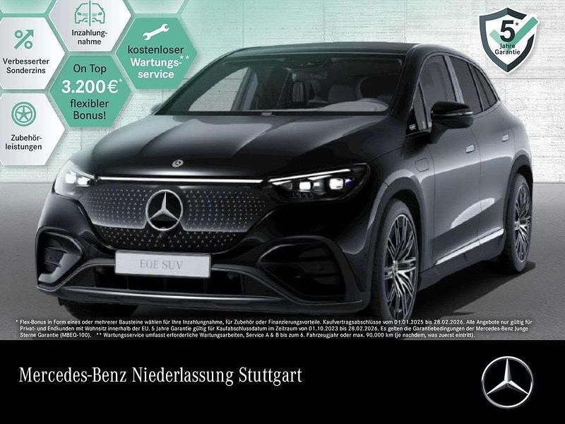 Obsidianschwarz Neu 2025 Mercedes EQE350 AMG SUV | 74.890 € - Bild 1/3