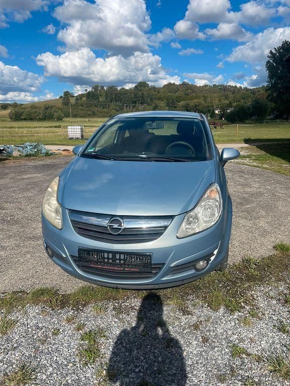 Blau Gebraucht 2009 Opel Corsa Color Edition Kleinwagen | 1.800 € (Guter Preis) - Bild 1/4