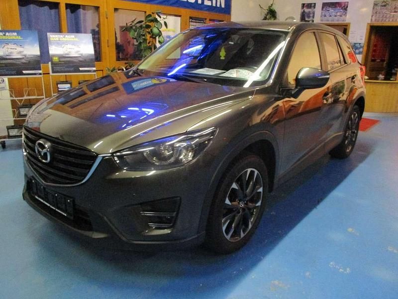 Braun Gebraucht 2016 Mazda CX-5 Exclusive-Line SUV | 15.850 € (Etwas zu teuer) - Bild 1/4