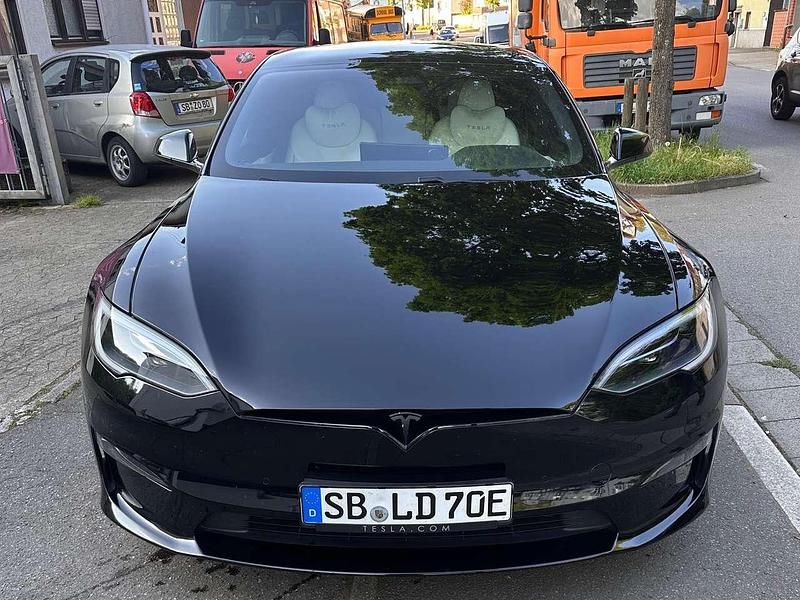 Schwarz Gebraucht 2023 Tesla Model S Plaid+ Kleinwagen | 75.000 € (Fairer Preis) - Bild 1/4