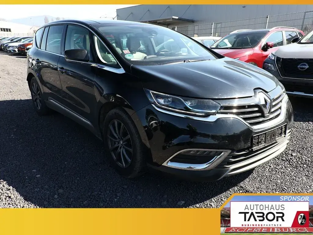 Gebraucht Renault Espace 160 PS (117 kW) 2018 Schwarz Van / Kleinbus