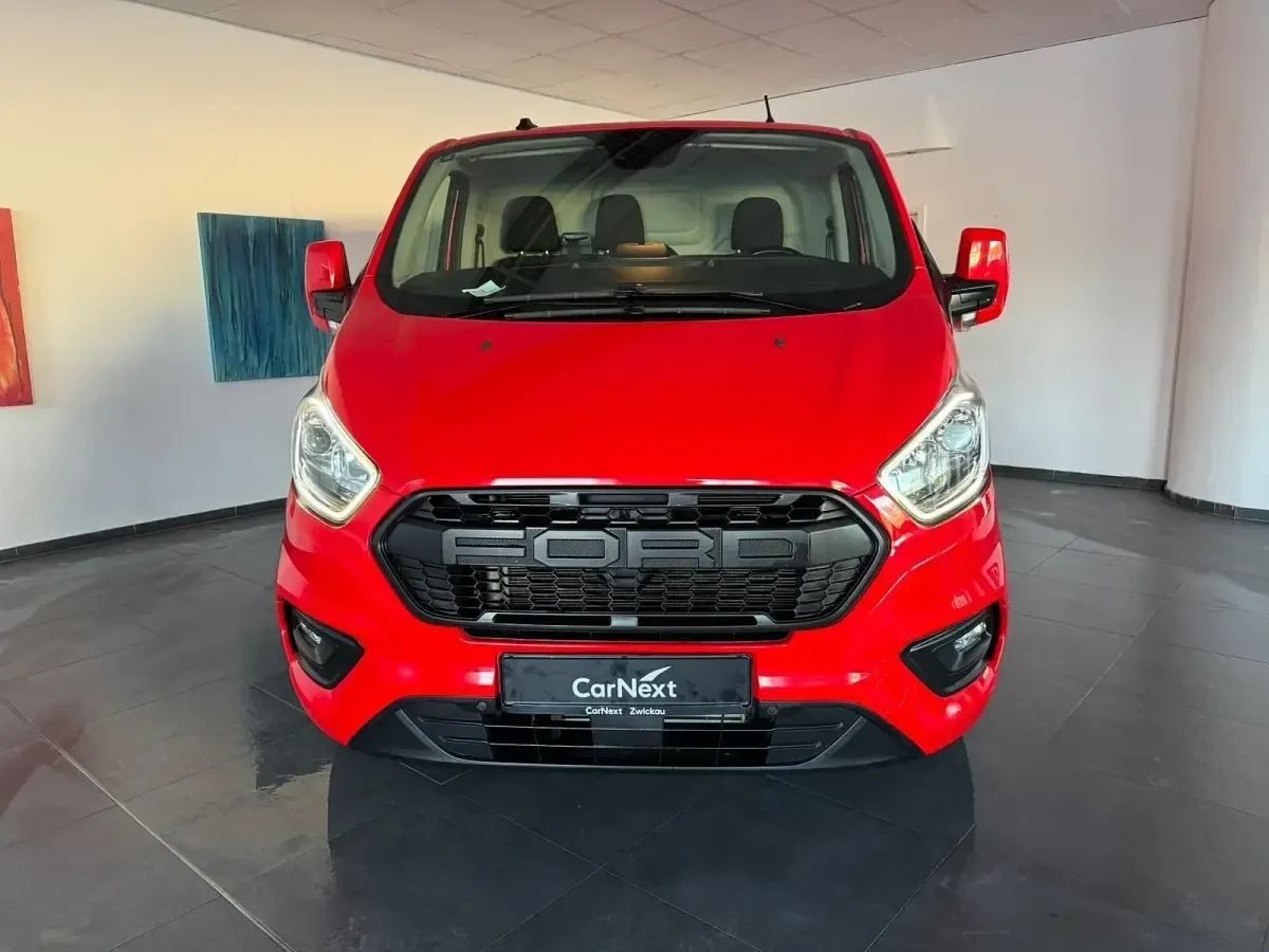 Gebraucht Ford Transit Custom Trend 131 PS (96 kW) 2022 Rot Van