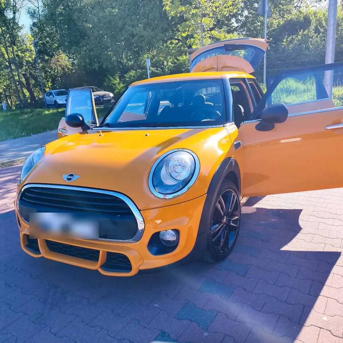 Occasion Mini John Cooper Works 102 ch (75 kW) 2016 Orange Citadine