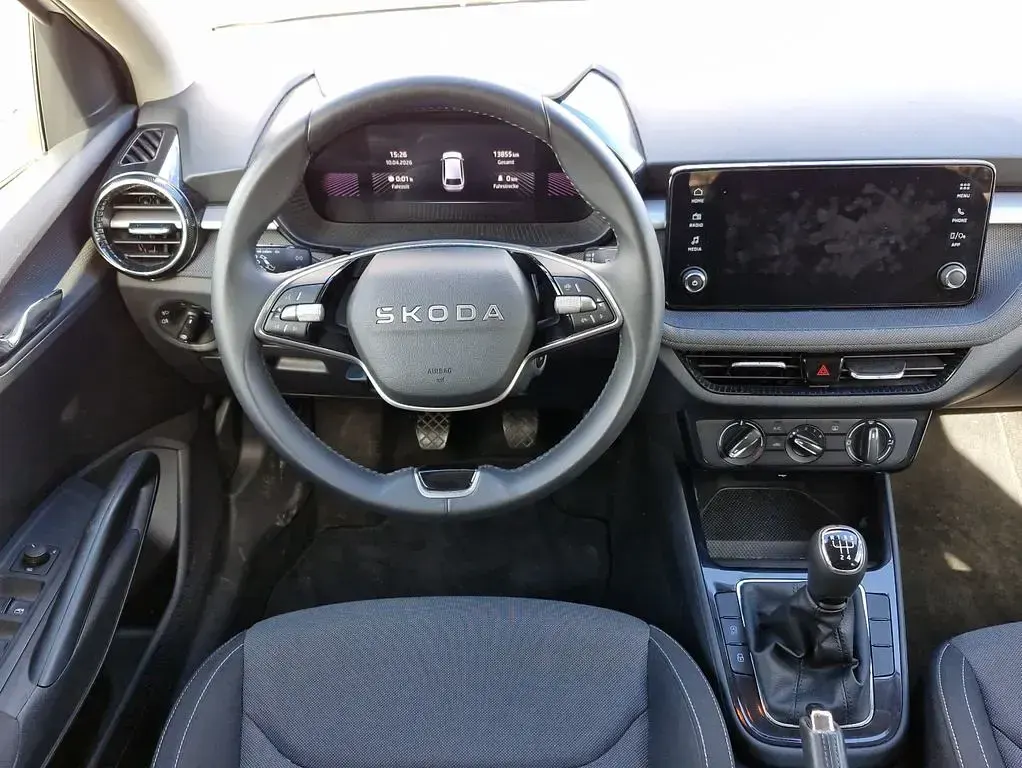 Gebraucht Skoda Fabia Selection 95 PS (69 kW) 2025 Candy weiß (9p9p) Kleinwagen