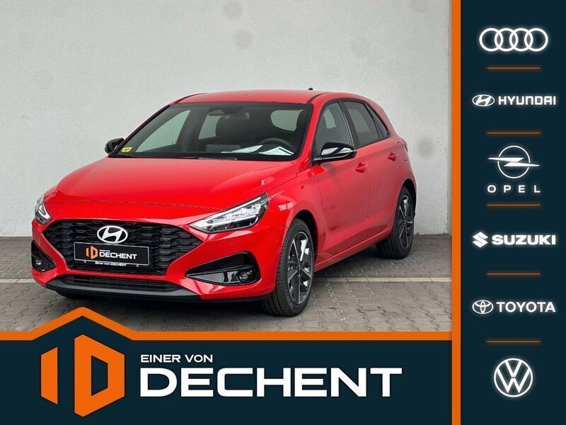 Rot Gebraucht 2024 Hyundai i30 Advantage Kleinwagen | 20.719 € (Fairer Preis) - Bild 1/4