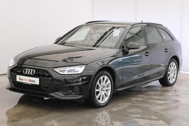 Schwarz metallic Gebraucht 2021 Audi A4 Advanced Kombi | 38.990 € - Bild 1/4