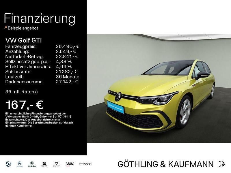 Limonengelb metallic Gebraucht 2023 VW Golf VIII GTI Limousine | 27.777 € (Fairer Preis) - Bild 1/2