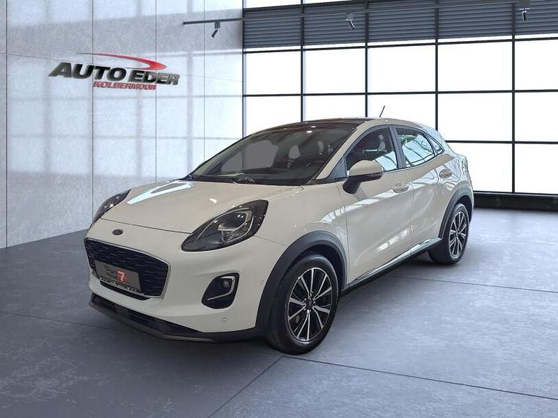 Gebraucht Ford Puma Titanium 125 PS (91 kW) 2021 Weiß SUV