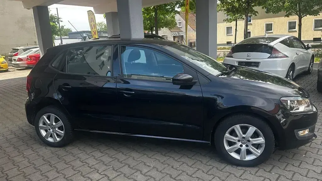 Gebraucht VW Polo Highline 86 PS (63 kW) 2009 Schwarz Kleinwagen