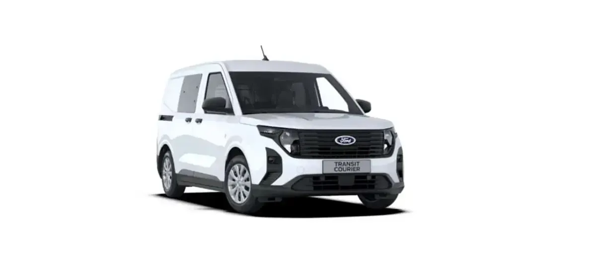 Neu Ford Courier Trend 125 PS (91 kW) 2026 Weiß Van / Kleinbus