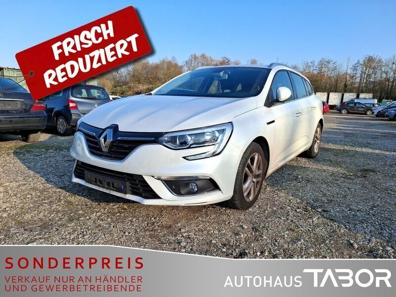 Weiss "nacre" Gebraucht 2019 Renault Mégane IV Kombi | 10.385 € (Superpreis) - Bild 1/4