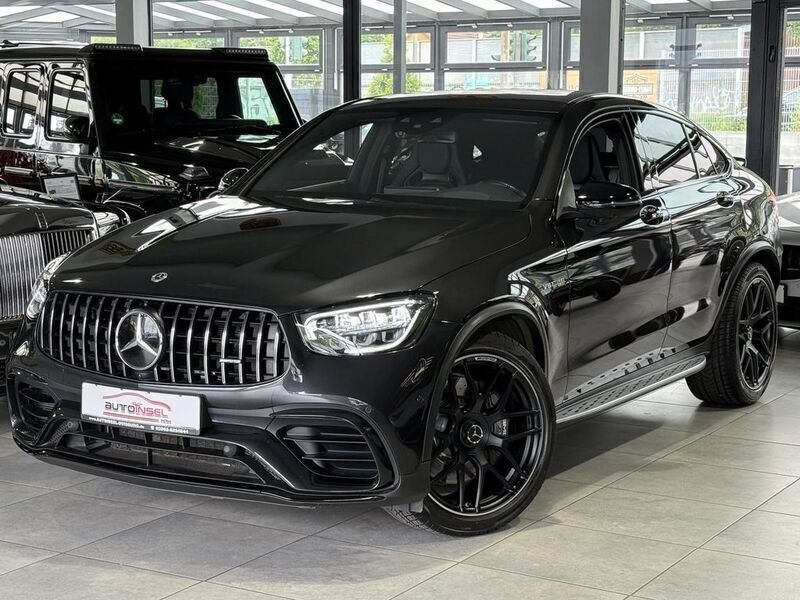 Olivgruen matt Gebraucht 2022 Mercedes GLC63 AMG AMG Coupé | 62.450 € (Superpreis) - Bild 1/4