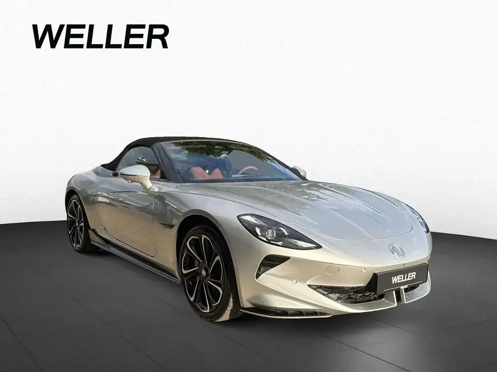 Neu MG Cyberster 375 kW (510 PS) 2026 Medal silver (silber) Cabrio