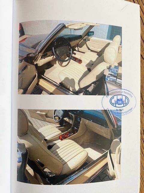 Gebraucht Mercedes 560 231 PS (169 kW) 1987 Gold Cabrio