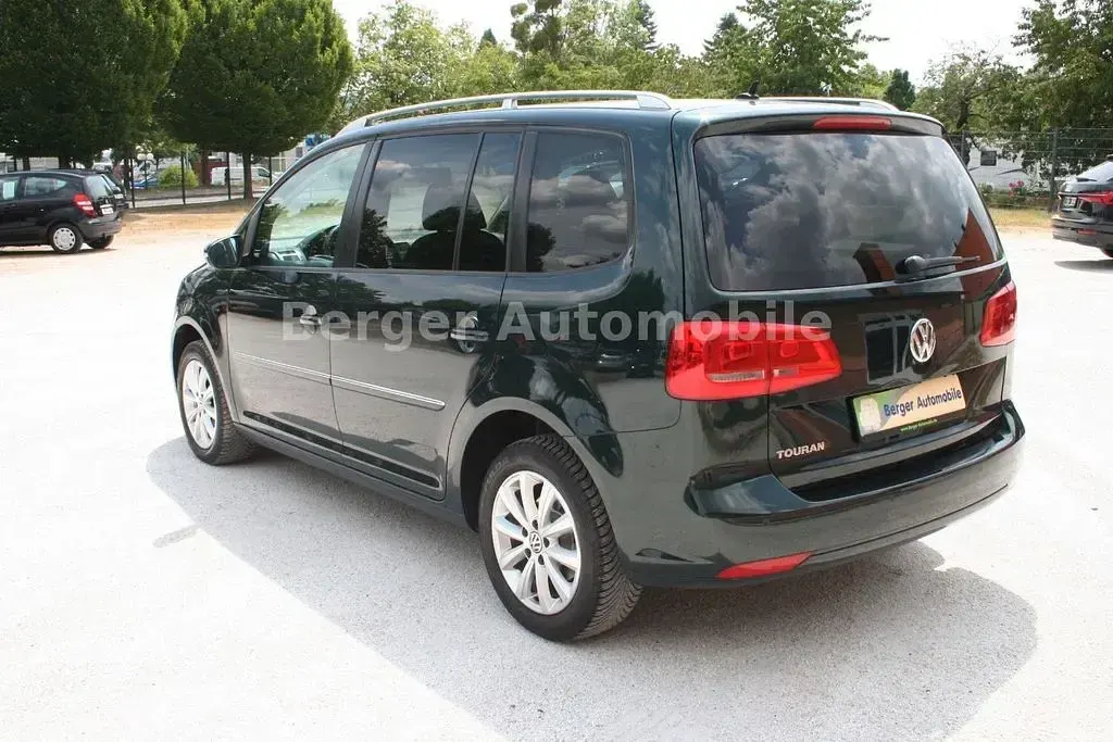 Gebraucht VW Touran Highline 105 PS (77 kW) 2011 Veneziengrün perleffekt Van / Kleinbus