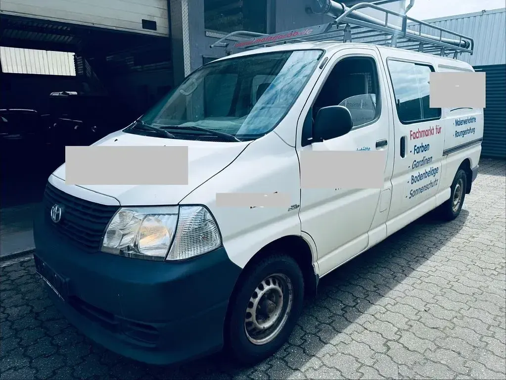 Gebraucht Toyota HiAce 117 PS (86 kW) 2007 Weiß Van