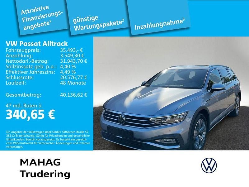 Silber Gebraucht 2023 VW Passat Alltrack IQ Drive Kombi | 35.493 € (Fairer Preis) - Bild 1/2