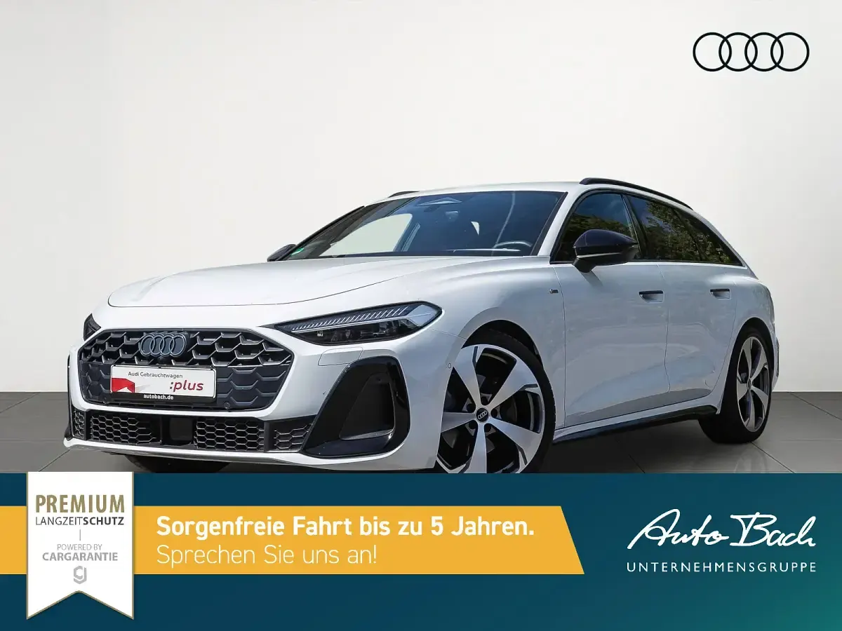 Gebraucht Audi A5 S-Line 204 PS (150 kW) 2025 Gletscherweiß metallic Kombi