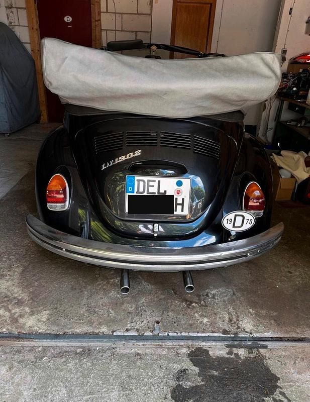 Gebraucht VW Käfer 44 PS (32 kW) 1970 Schwarz Cabrio