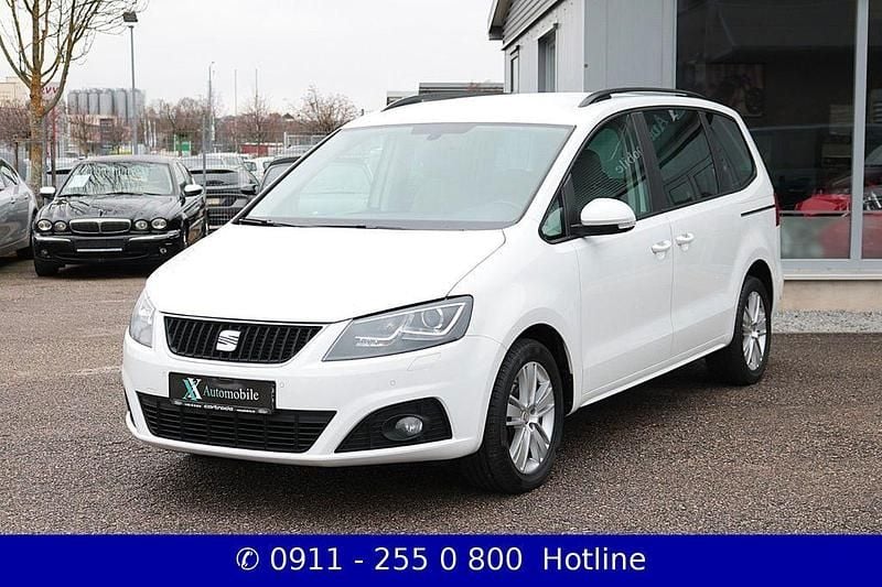 Gebraucht Seat Alhambra Style 177 PS (130 kW) 2015 Weiß Van / Kleinbus